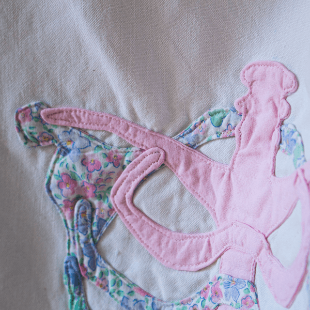 Tote Bag "Squelette Cottagecore"