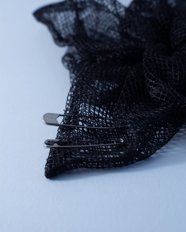 Scrunchy Etoile - Résille noire