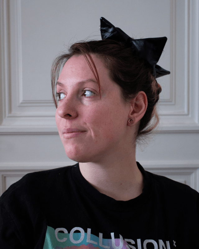 Scrunchy Etoile – Simili Cuir