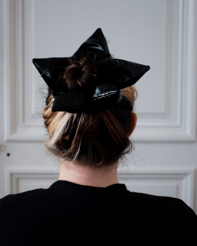 Scrunchy Etoile – Simili Cuir