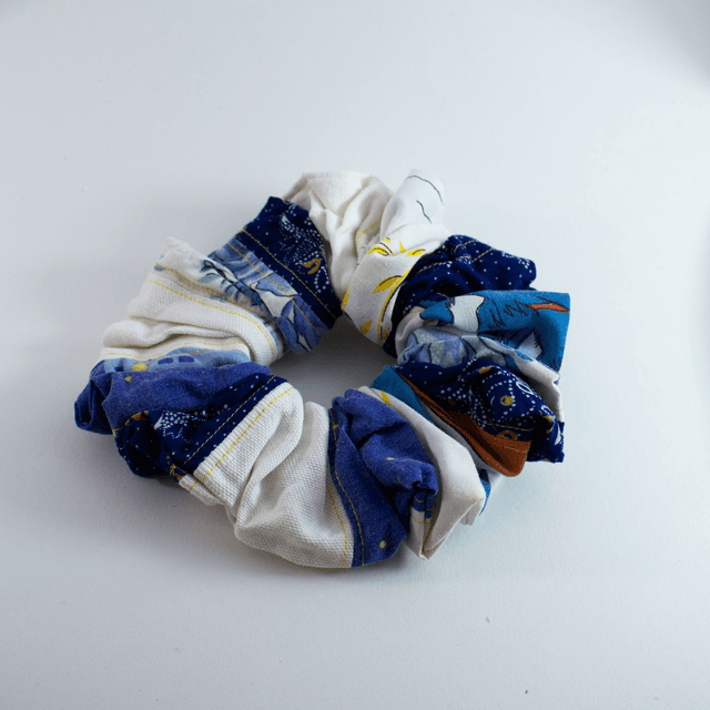 Scrunchy patchwork – Thème étoilé