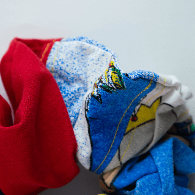 Scrunchy patchwork – Thème couleur primaire