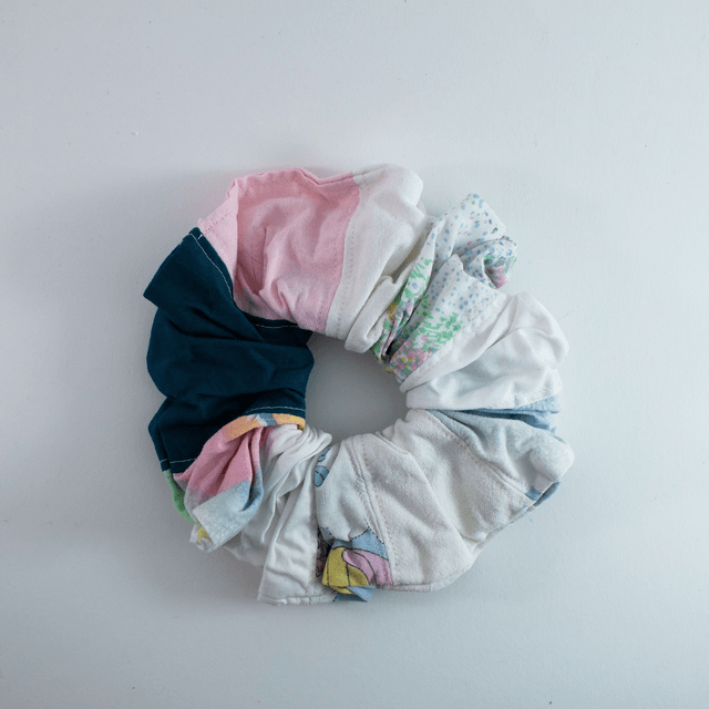 Scrunchy patchwork – Thème pastel