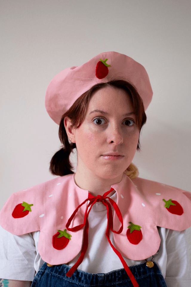 Faux-col Fraise