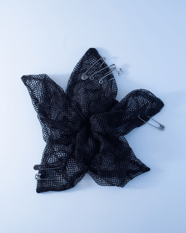 Scrunchy Etoile - Résille noire