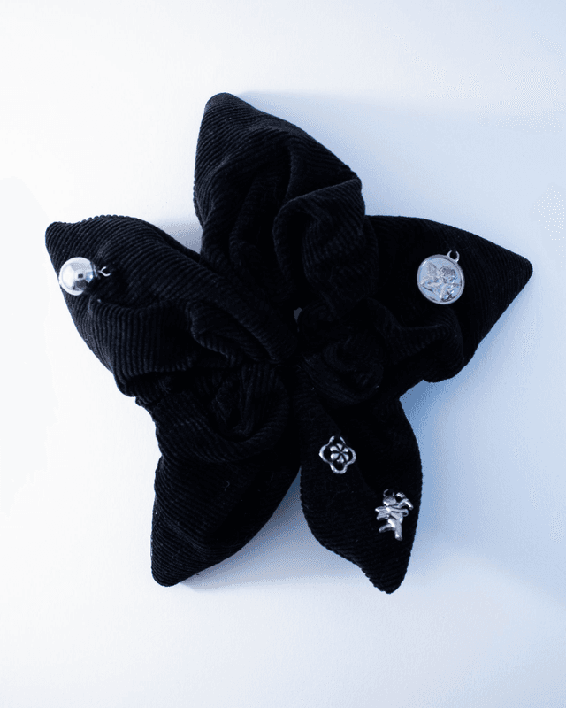 Scrunchy Etoile – Velours côtelé